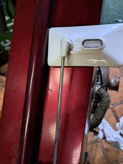 Vintage 50's Rear View Mirror