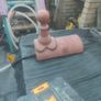 decorative ridge tile with ball finial Image 2