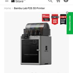 (New+unopened) Bambu Lab P2S 3D Printer w/AMS Pro