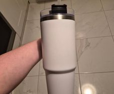 Brand new white flask
