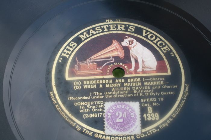 Antique Gramophone records