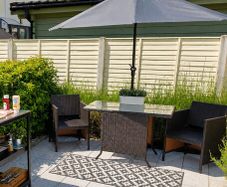 Balcony parasol