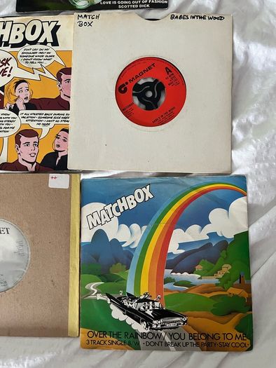 5x Matchbox 7" singles