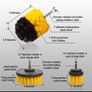 3 Pcs Drill Brusch Brand New Image 5