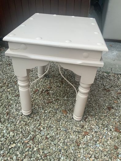 Small cream table
