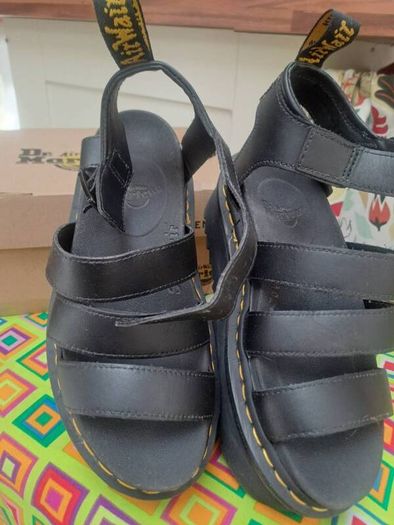 Dr Marten platform blaire quad sandals