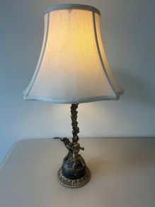 Vintage mid-century Cherub Lamp