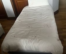Roll away single guest bed