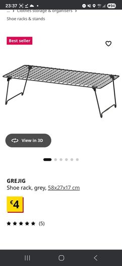 IKEA shoerack
