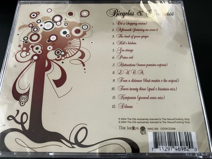 THE ORB - Bicycles & Tricycles    CD
