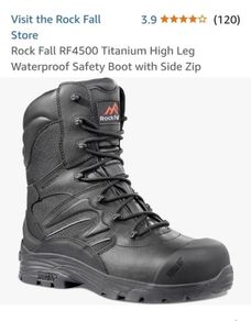Work Boots by Rock Fall size 9 (43)