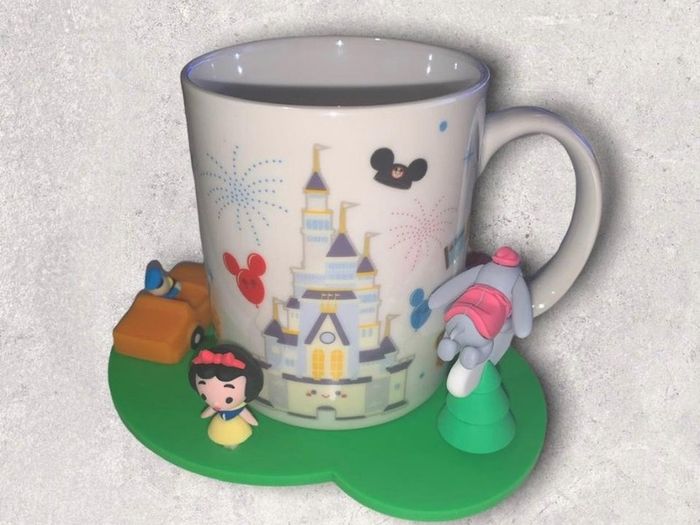 Disney World Mug and Coaster Set by Jerrod Maruyama