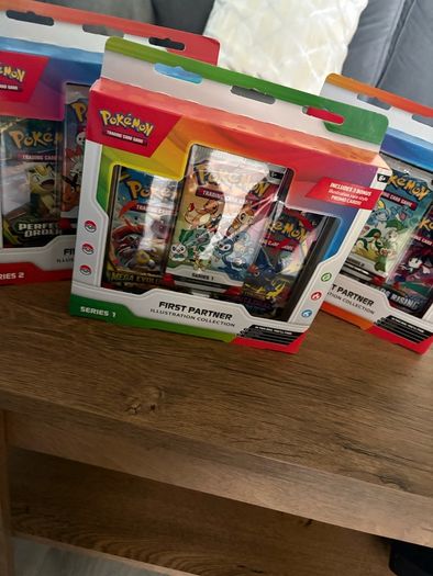 Pokemon First Partner Series 1 + Series 2 x2