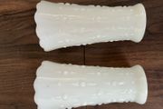 Vintage Milk Glass Vases