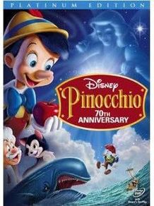 Free Postage! Walt Disney Pinocchio. 70th Anniversary. 2 - Disc Platinum Edition.