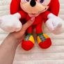 Sega Prize International Knuckles Sonic Hedgehog Plush approx. 27 cm. Dirty Hands Please see photos Image 5