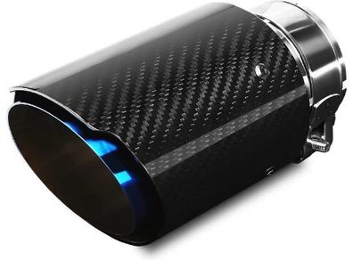 Carbon Fiber Car Exhaust tip, 56-59mm
