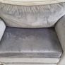 2 seater grey sofa Image 2