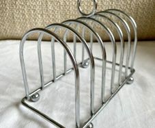 Vintage Silver Plated Toast Rack