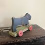 Antique Scratch built Toy Black Terrier Dog Image 5