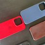 Bundle of 5 iPhone 14 Pro cases silicone and leather Image 8