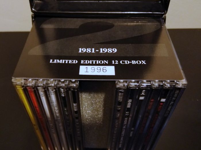 U2 The Singles Collection 1981 - 1989 12 CD Singles/B Sides