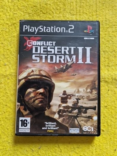 Conflict Desert Storm II 2  PlayStation2 Ps2 games Original