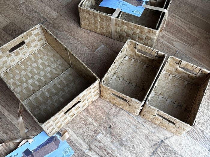Wicker / Rattan Storage Baskets