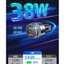 Car FM Transmitter, Wireless Bluetooth 5.1 Radio Adapter Car Kit with Big Button, Type C Image 3