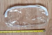 New - A Clear Zipped Make-up Bag - Craft Bag - Size in Pictures
