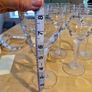 Set of 4 Waterford / Stuart Crystal Jasper Conran "Aura" Wine Glasses Image 5