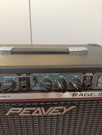 Peavey Rage 158 Transtube Series Electric Guitar Combo Amp 15 Watt AmplifierI