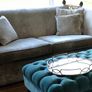 Laura Ashley 2 Seater Langham Sofa in Villandry Champagne Image 2