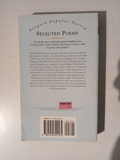 Selected Poems by William Wordsworth