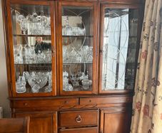 Ashley Furniture Display Cabinet China Cabinet Solid Wood