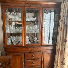 Ashley Furniture Display Cabinet China Cabinet Solid Wood
