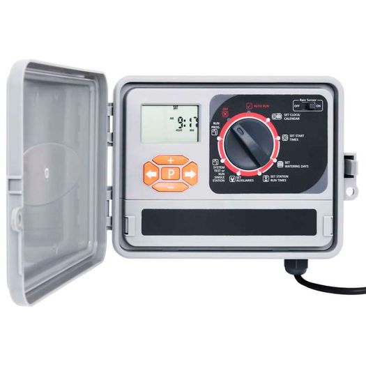 Garden Water Irrigation Controller with 4 Solenoid Valves