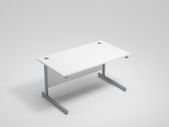 NEW 1400 x 800mm Straight Office Desk White