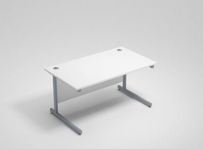 NEW 1600 x 800mm Straight Office Desk White