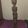 Vintage Carved African Tribal Art Statue Image 3