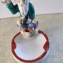OLD VINTAGE IRISH ASHTRAY  Leprechaun Cobbler Ceramic Glazed Figure St. Patrick's Day. Image 3