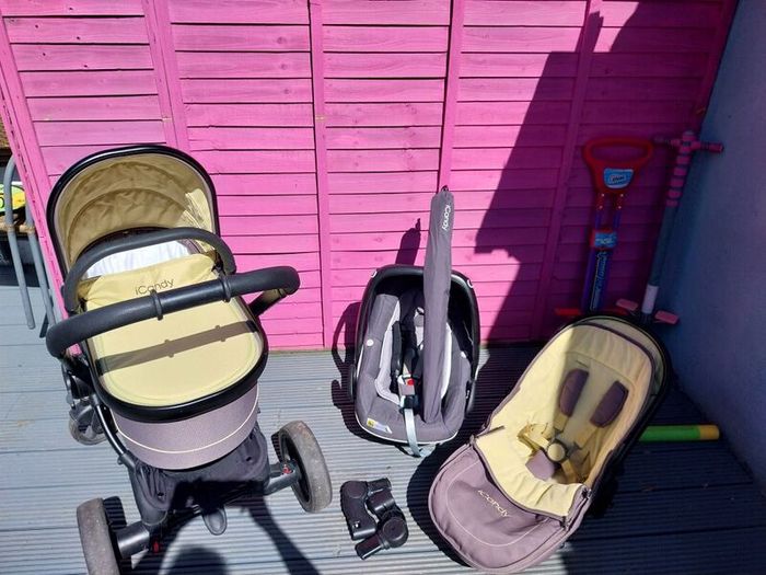 iCandy Peach travel system with Pebble maxi cosi