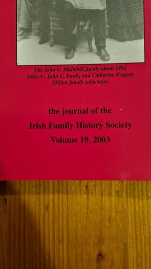 Irish Family History Journals Of The Irish Family History Society. See Photos For Years. All In Very Good Condition.