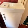 Slimline bathroom sink unit Image 4