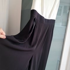 M&S Monochrome 3/4 length jumpsuit with pockets  Sz 12 Uk