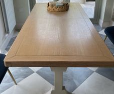 Dining table from NEXT extendable wood dinner kitchen extending
