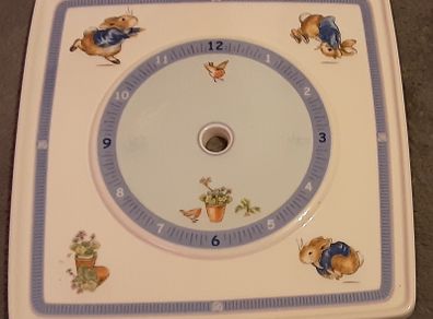peter rabbit clock Wedgwood, See pictures