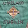 A Vintage Original Rare ! Football  Soccer Embroidered Pennant Flag From 14.3.79  U.e.f.g. Rep Of Ireland Vs N. Ireland In Dublin  For Soccer Fans Collection Image 4