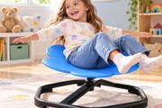 Sensory Spinning Swivel Chair Blue 360 deg Balance &amp; Coordination Seat