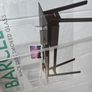 Barcelo smoked glass desk Image 2